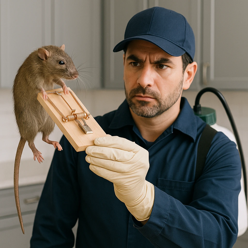 مكافحة الفئران في المنازل